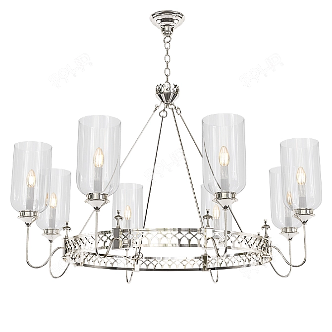 Modern Chandelier Collection 3D model image 3