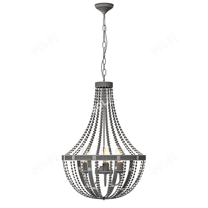 EGLO BARNABY 49539 Vintage Pendant Light 3D model image 3