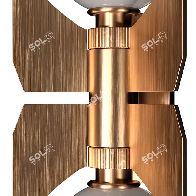 Bert Frank Pennon Wall Light 3D model image 3