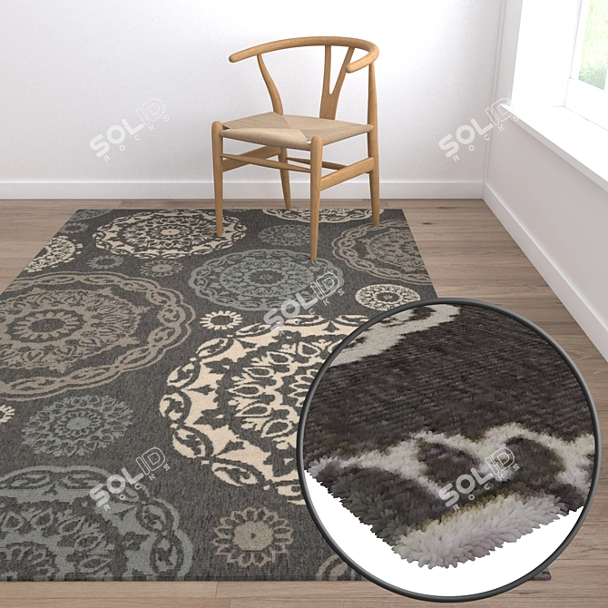 Luxury Rugs Collection | High-Quality Carpets 3D model image 5