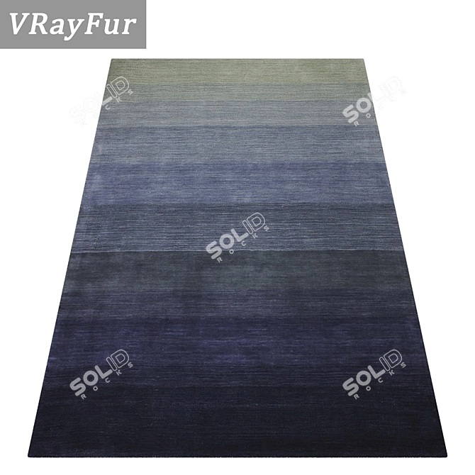 High-Quality Carpet Set for Versatile Renderings 3D model image 2