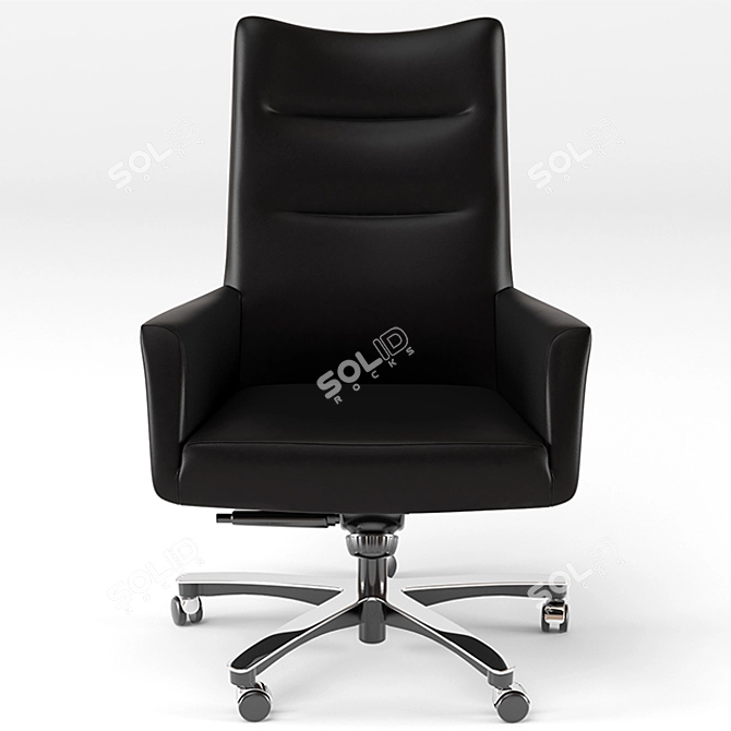 Elegant Koleksiyon Anitta Office Armchair 3D model image 2