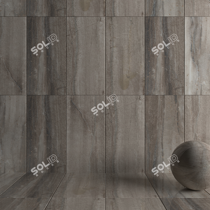 Evolution Earth Wall Tiles 3D model image 3