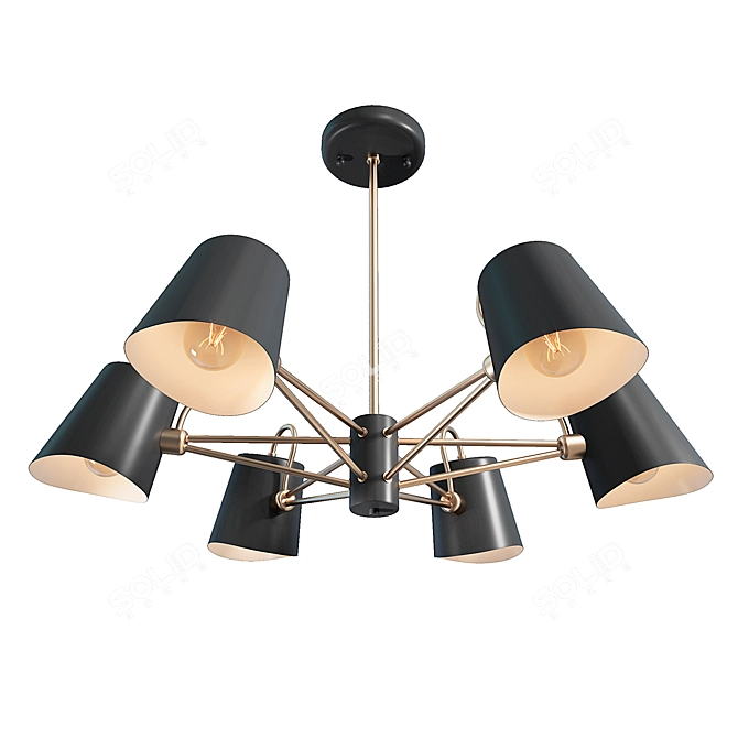 Comodo 2177-6P: Your Favorite Lighting 3D model image 1