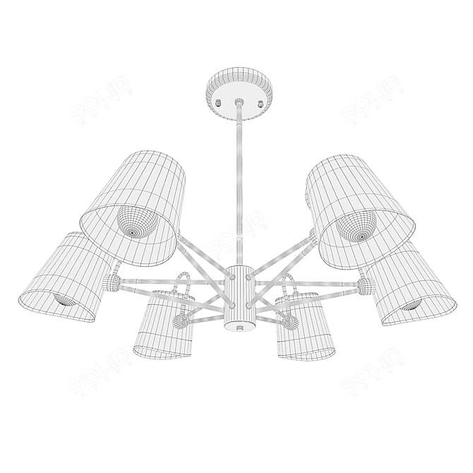 Comodo 2177-6P: Your Favorite Lighting 3D model image 3