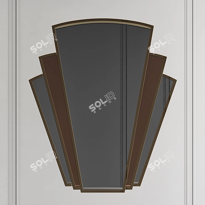 Elegant 2013 Mirror: Horchow 3D model image 2