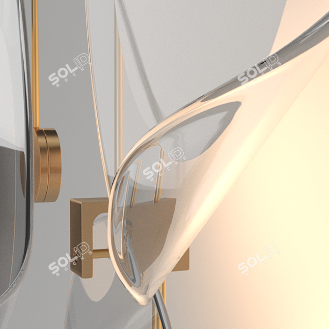 Elegant OVOLO Pendant: Perfect Lighting Solution 3D model image 4