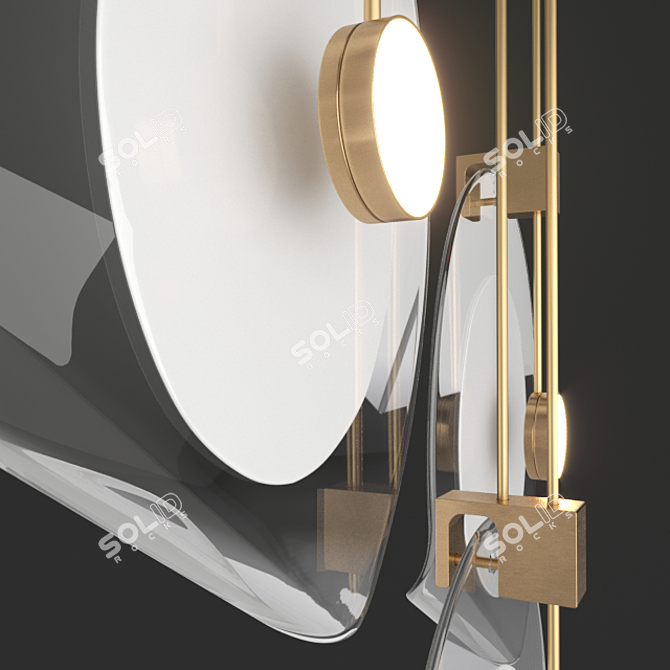 Elegant OVOLO Pendant: Perfect Lighting Solution 3D model image 5