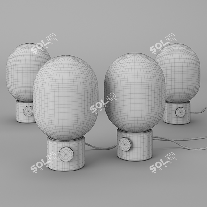 Modern Minimalist Design JWDA Table Lamp 3D model image 2