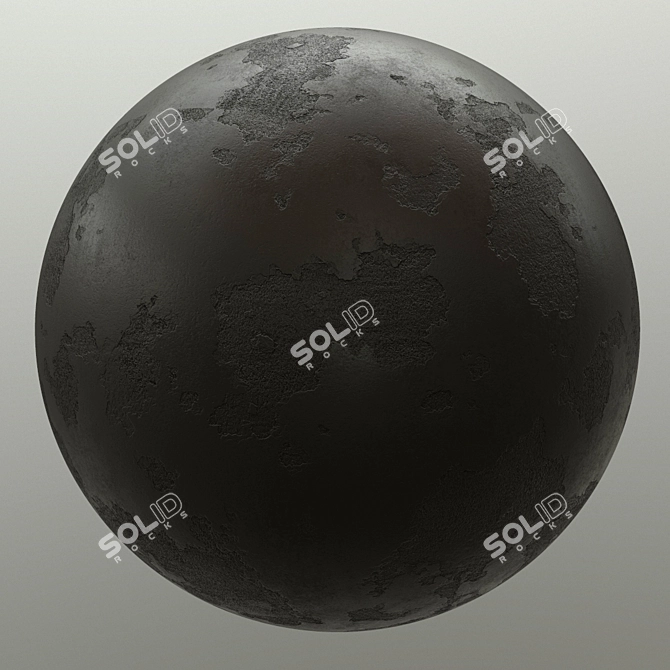 Title: Seamless Damage Concrete Texture Kit 3D model image 7