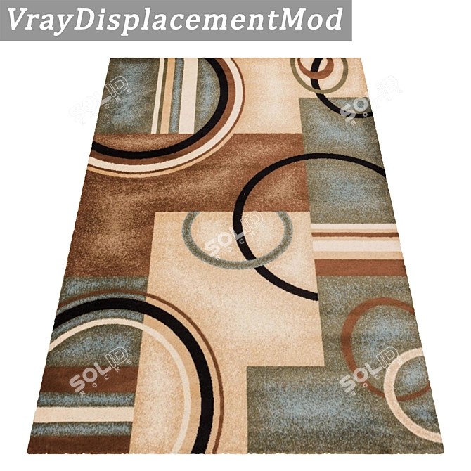 Luxury Carpet Set: High-Quality Textures 3D model image 3