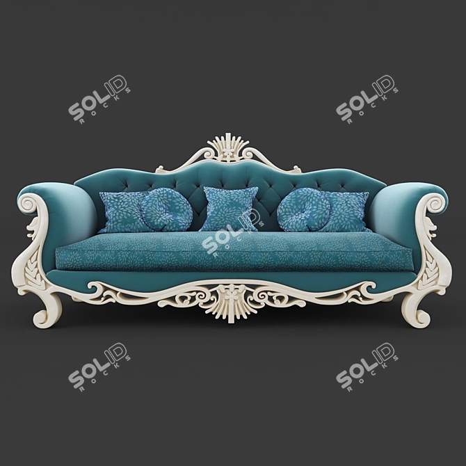 Contemporary Furniture Set 3D model image 2