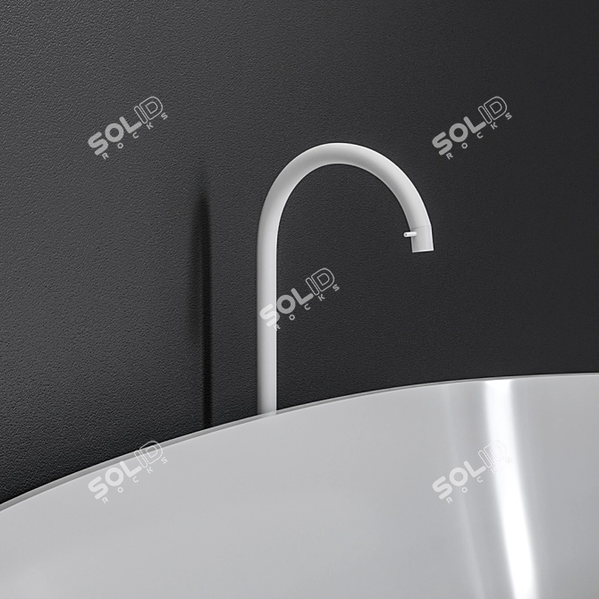 Agape Drop Bathtub - Sleek and Luxurious 3D model image 4