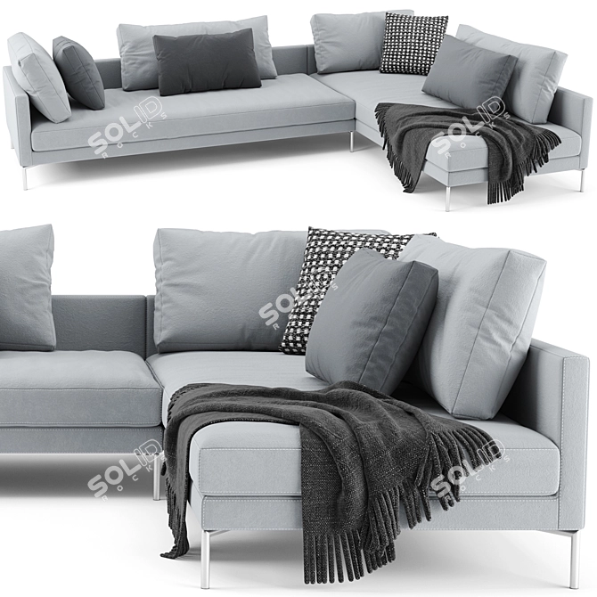 Eilersen Plano Modern Sofa 3D model image 2