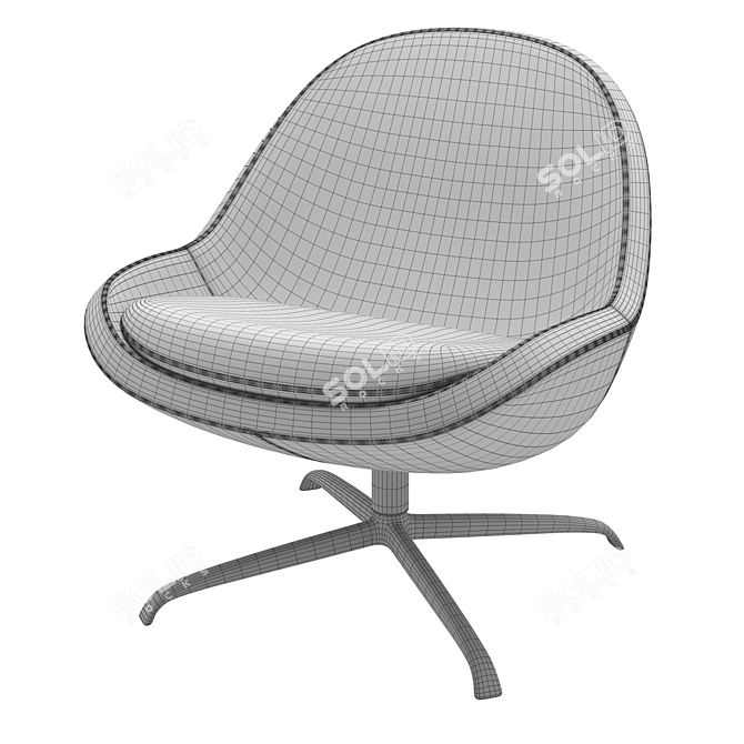 Boconcept Veneto - Modern Luxury Chair 3D model image 14