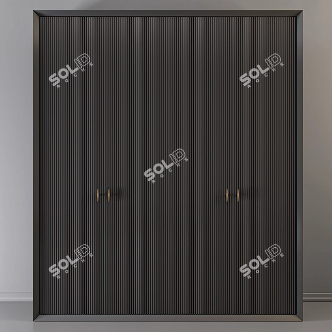 Modern Storage Solution: Cupboard 52 3D model image 2