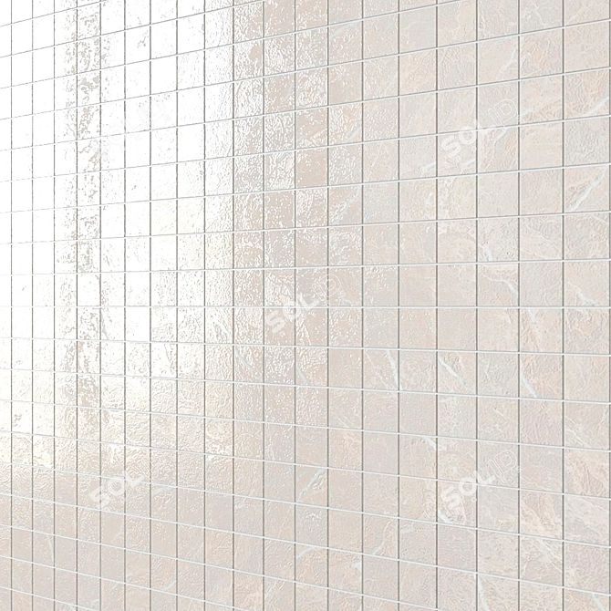 Marmori 8 Species: Elegant Mosaic Tiles 3D model image 5