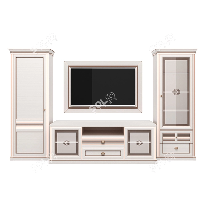 Isotta Mini 2.2 Living Room Set 3D model image 18