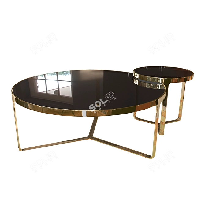 Punk Art Coffee Table No. 19 3D model image 1