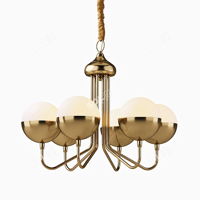 Pallo Pendant Lamp: Timeless Design with Lampatron Quality 3D model image 1