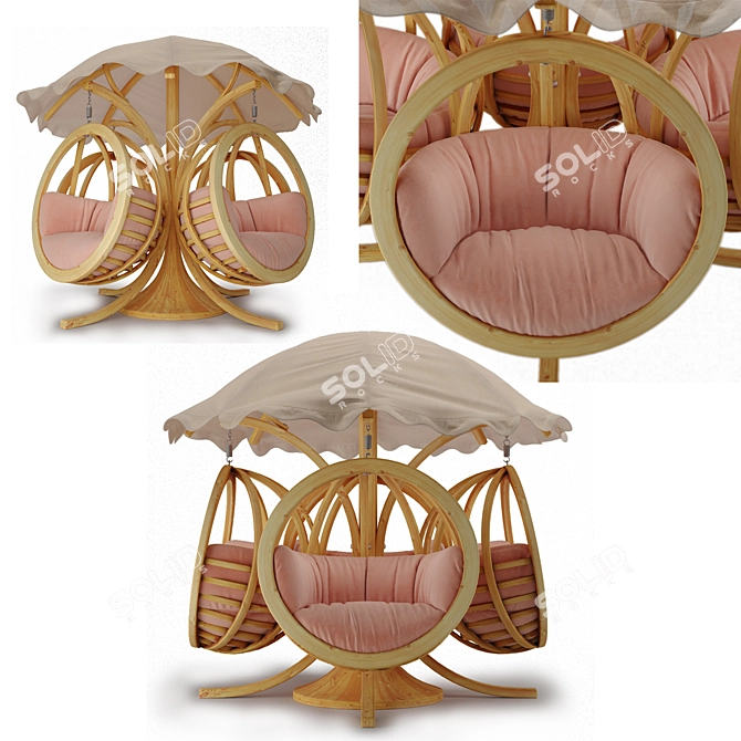Fungi Hangout Seats 3D model image 3