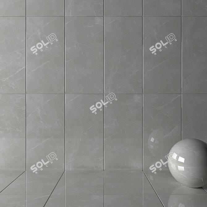 Maison Bone Wall Tiles: HD Multi-Texture Design 3D model image 2