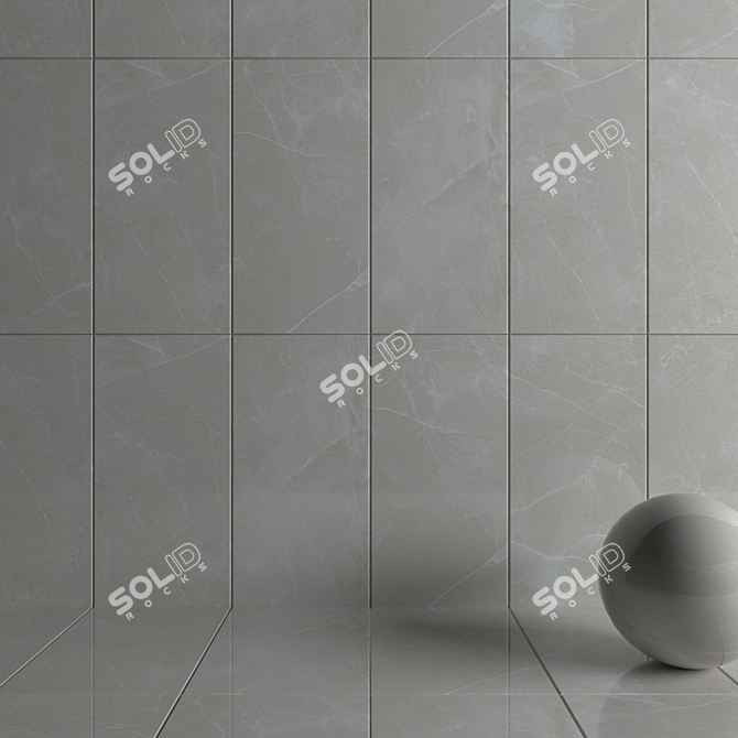 Maison Bone Wall Tiles: Multi-Texture, 3D Max, Corona Render 3D model image 3