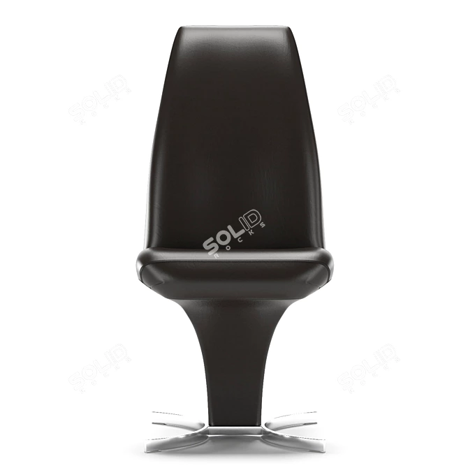 Luxury Betty Dining Chair - Italian Style & Modern Design 3D model image 1