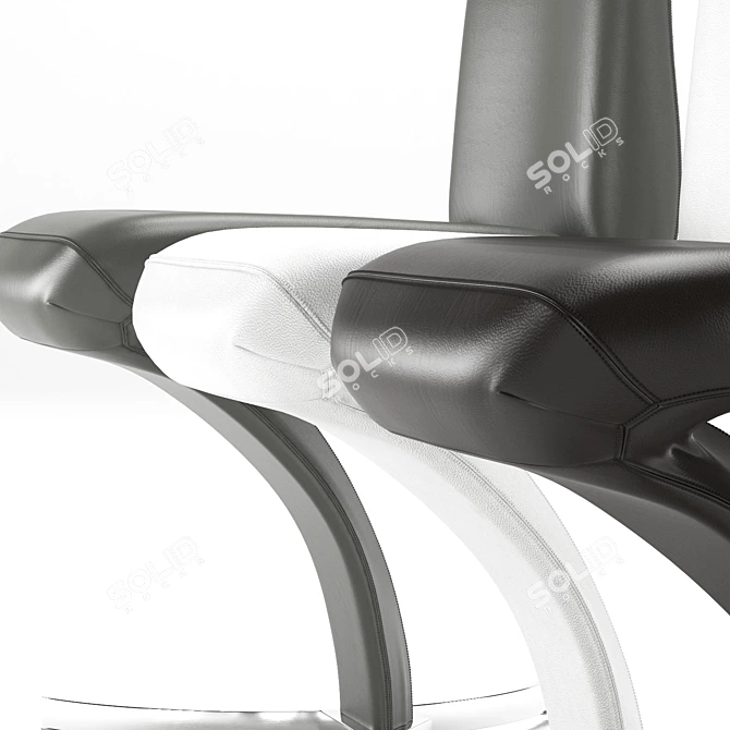 Luxury Betty Dining Chair - Italian Style & Modern Design 3D model image 3