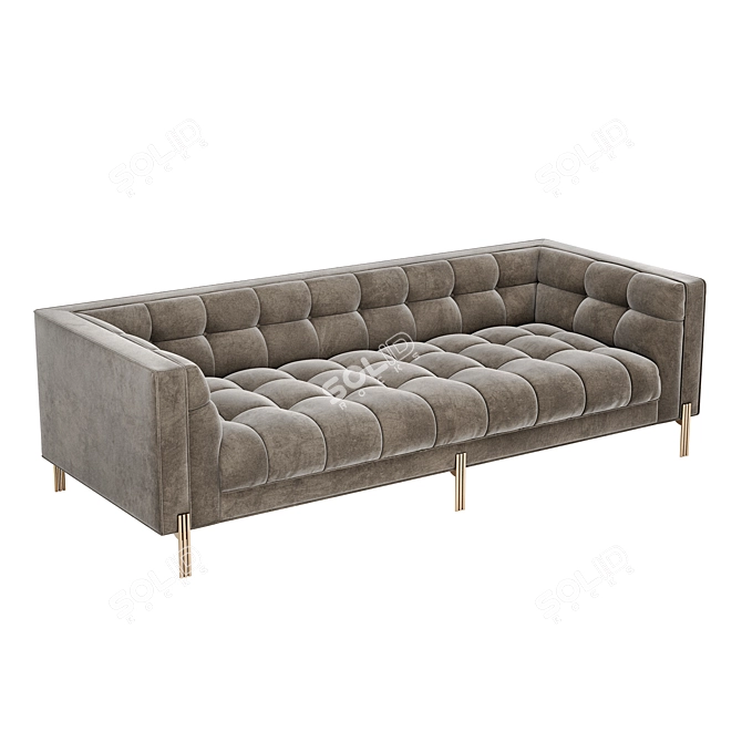 Luxurious Sienna Sofa by Eichholtz 3D model image 1