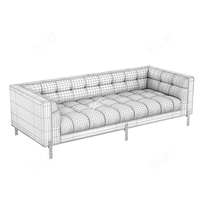 Luxurious Sienna Sofa by Eichholtz 3D model image 4