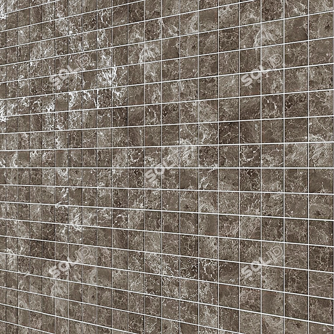 Italon Room Stone: Grey, Black, Beige, White 3D model image 1