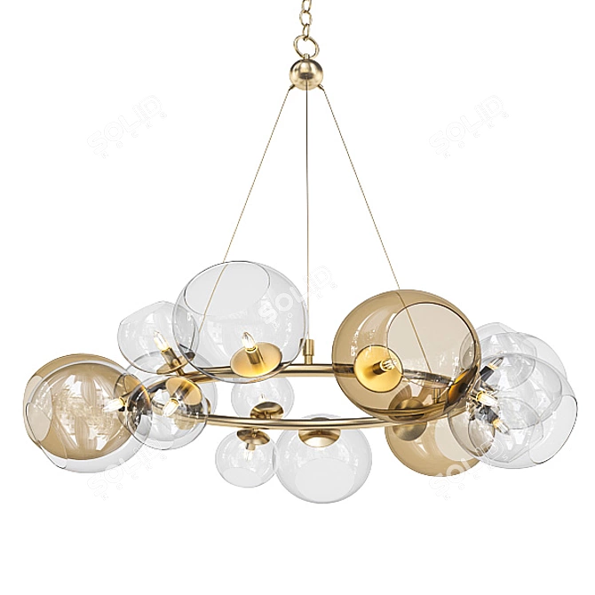 Modern Chandelier Collection 3D model image 4