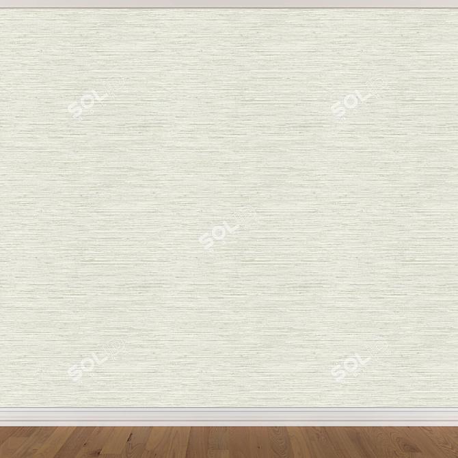 Seamless Wallpaper Set - 3 Colors 3D model image 2