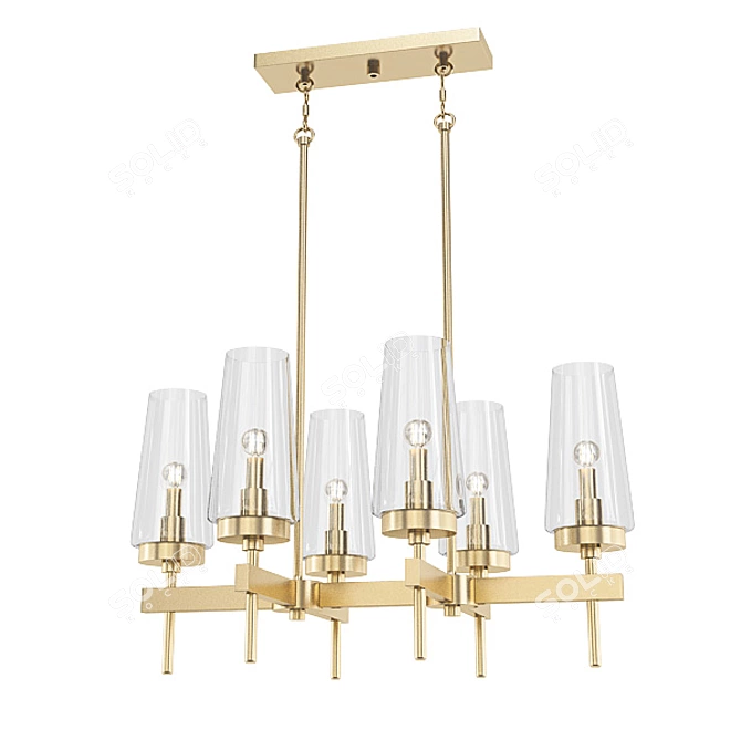 Modern Chandelier Collection 3D model image 2