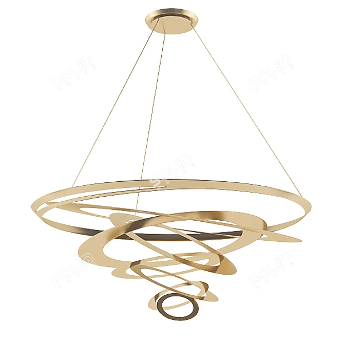 Modern Chandelier Collection 3D model image 5