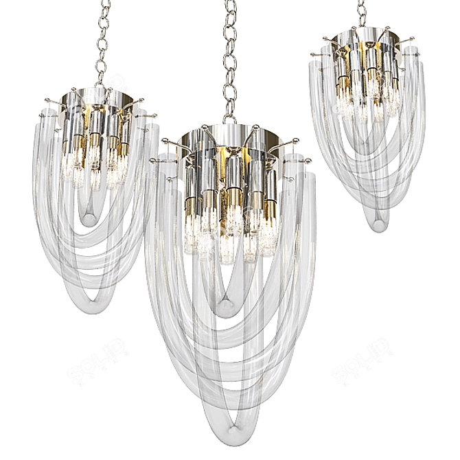 Modern Chandelier Collection 3D model image 3