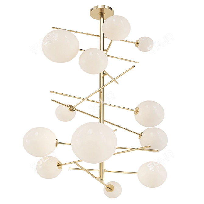 Modern Chandelier Collection 3D model image 5