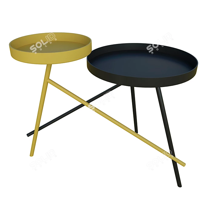 TANGO Coffee Table: Stylish and Modern 3D model image 4