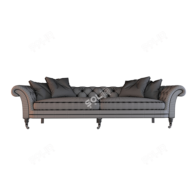 Ralph Lauren Brook Street Sofa 3D model image 3
