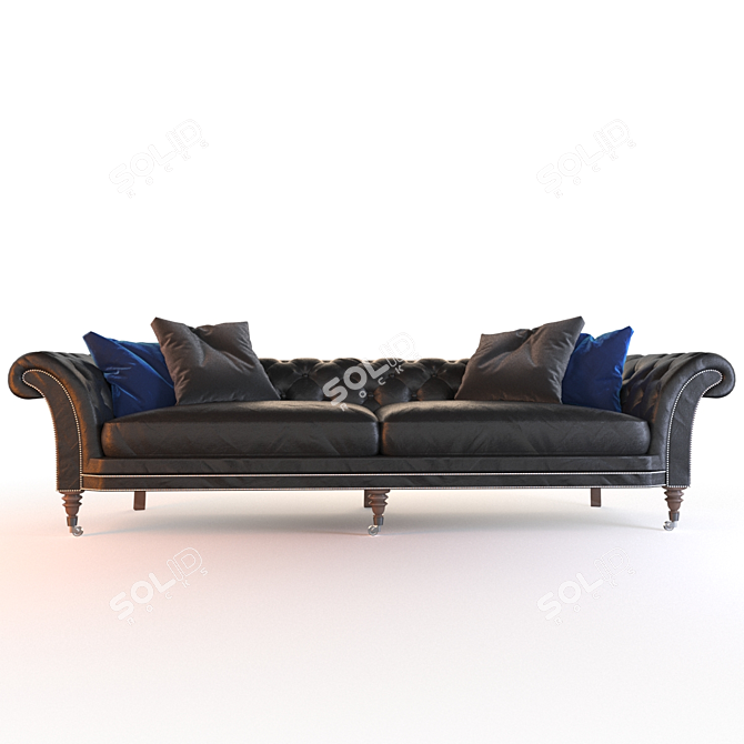 Ralph Lauren Brook Street Sofa 3D model image 4