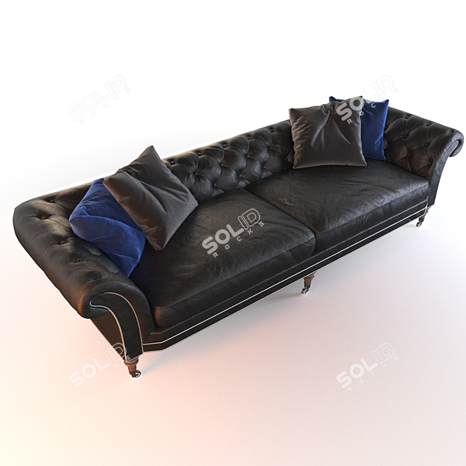Ralph Lauren Brook Street Sofa 3D model image 6