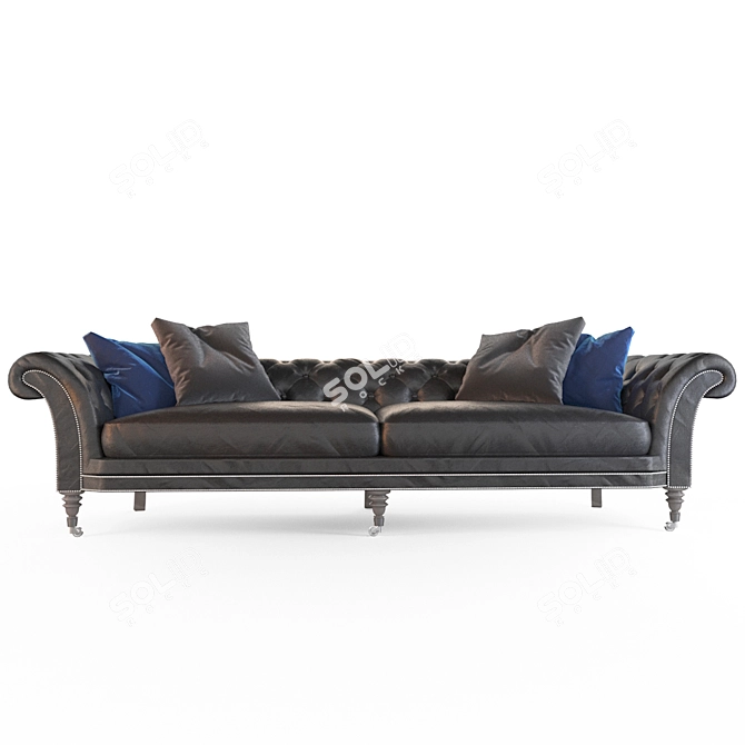 Ralph Lauren Brook Street Sofa 3D model image 8