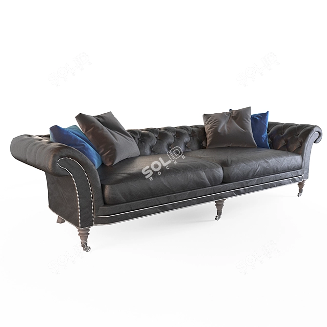 Ralph Lauren Brook Street Sofa 3D model image 9