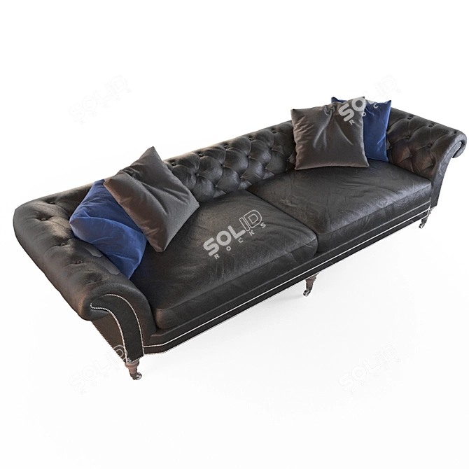 Ralph Lauren Brook Street Sofa 3D model image 10