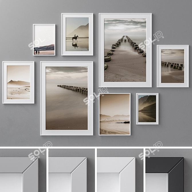 Memories in Frames Set 3D model image 1