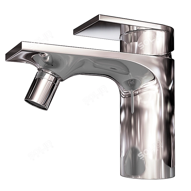 Modern Bidet Mixer: Treemme RAN (2220) 3D model image 2