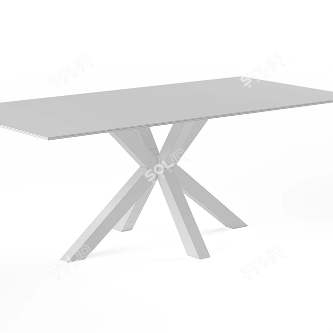 Elegant Argo Marble Table: High-Quality, Customizable. 3D model image 3