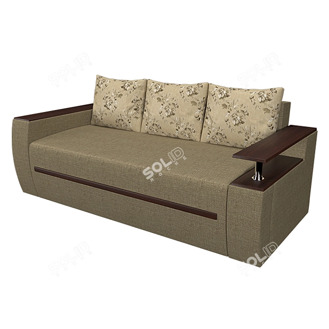 Tokyo Sofa: Modern Comfort for Your Home 3D model image 1