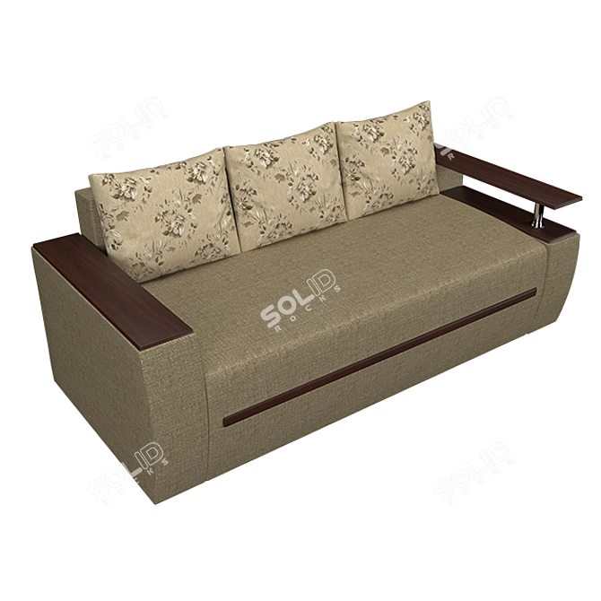 Tokyo Sofa: Modern Comfort for Your Home 3D model image 2